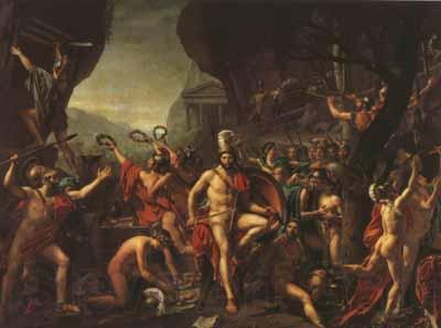 Jacques-Louis David Leonidas at thermopylae (mk02) Germany oil painting art